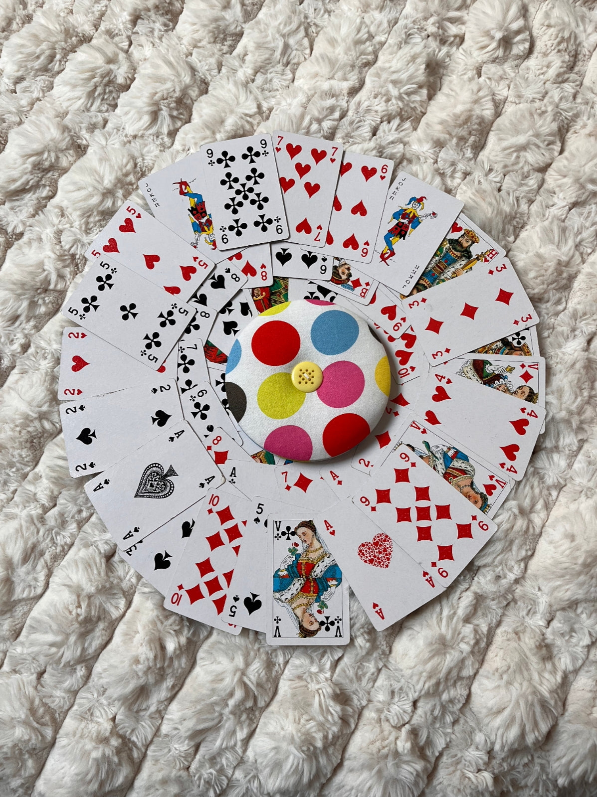 Porte cartes - Modèle imprimé