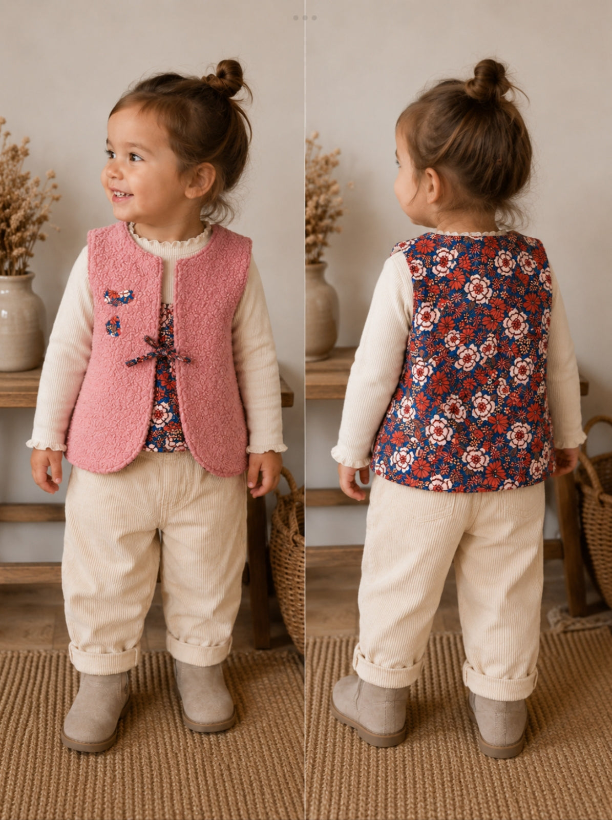 Gilet sans manche - Modèle Brigitte