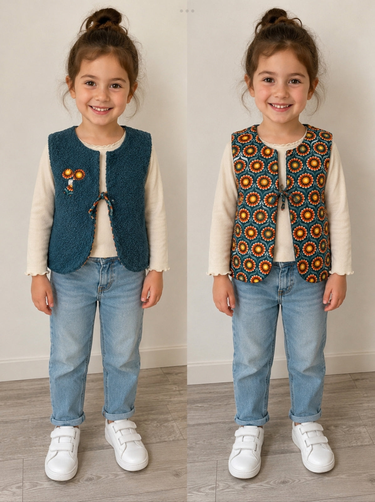 Gilet sans manche - Modèle Brigitte