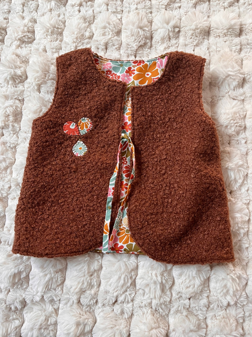 Gilet sans manche - Modèle Brigitte