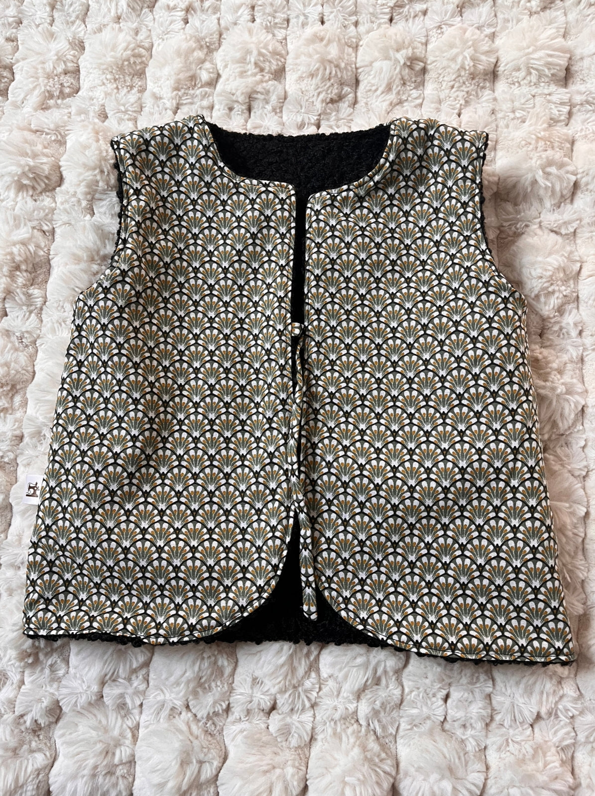 Gilet sans manche - Modèle Brigitte