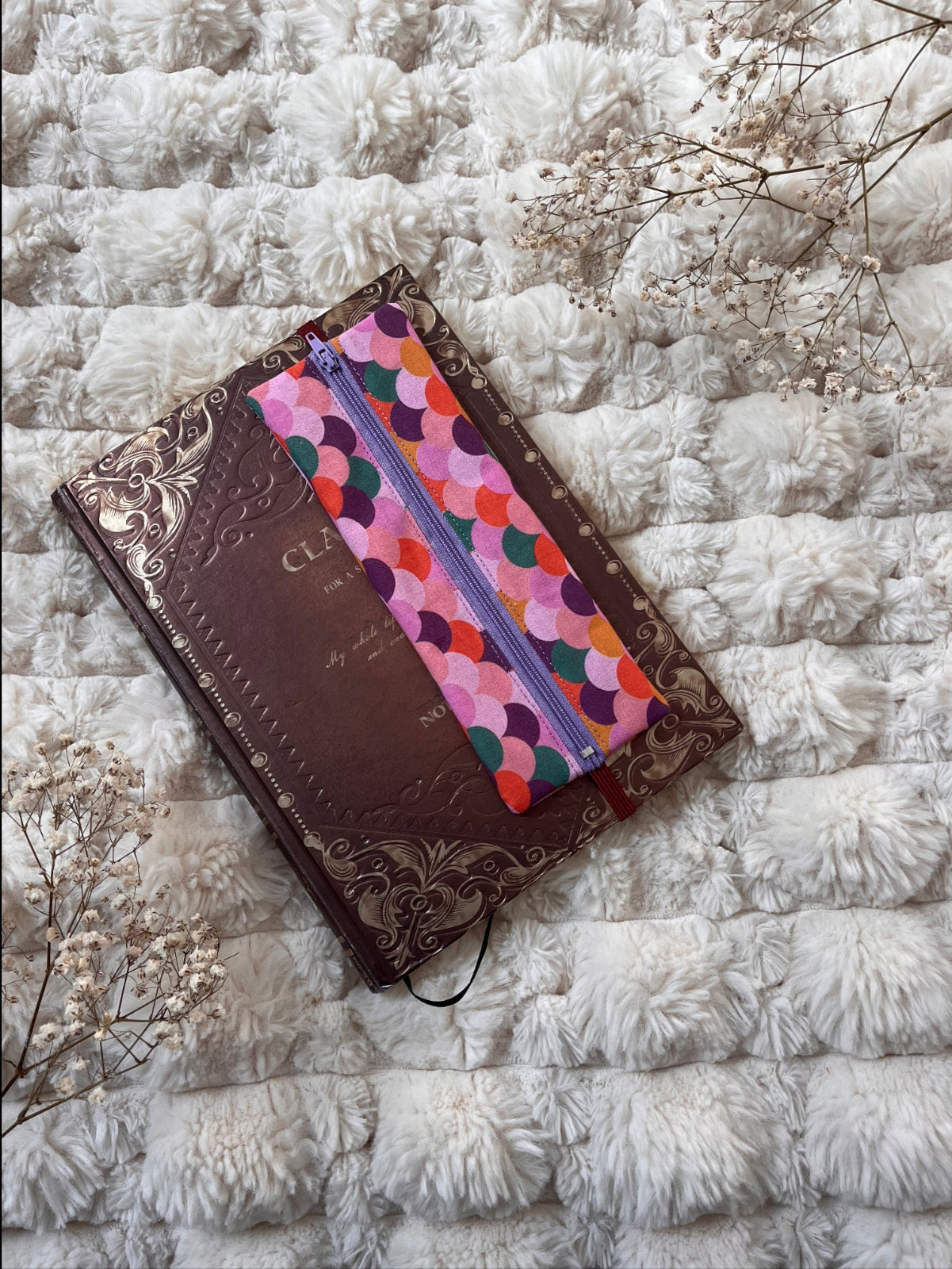 Trousse avec élastique - Modèle Marceline