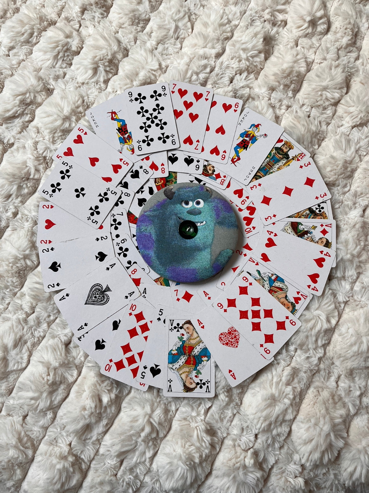Porte cartes - Modèle Monstre et compagnie