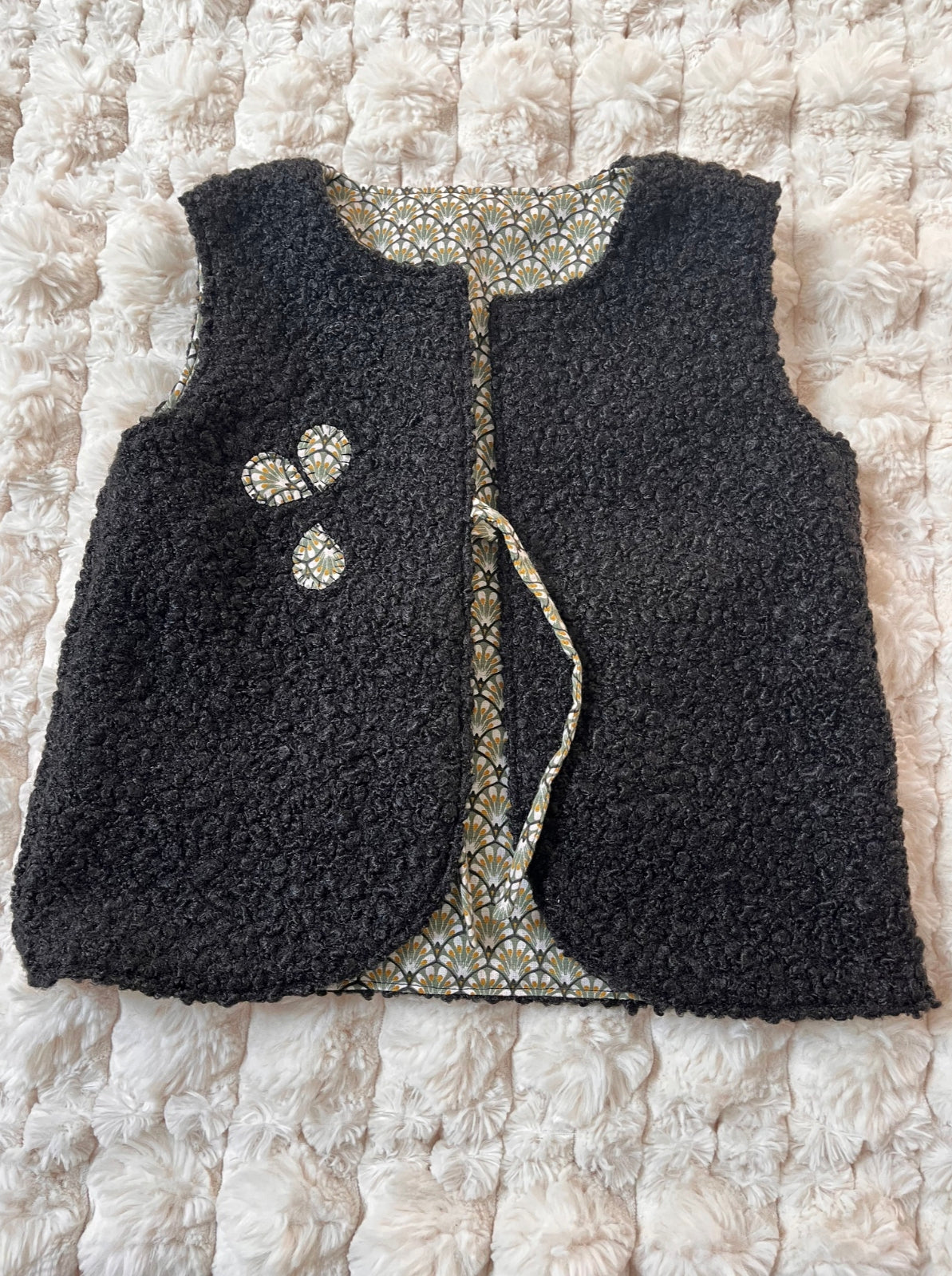 Gilet sans manche - Modèle Brigitte