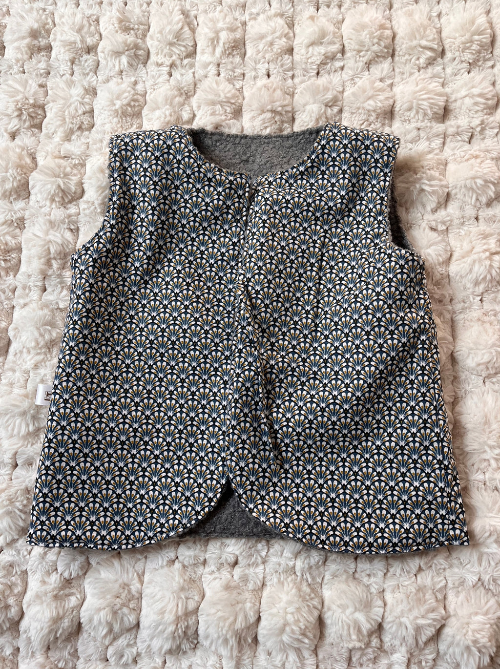 Gilet sans manche - Modèle Brigitte