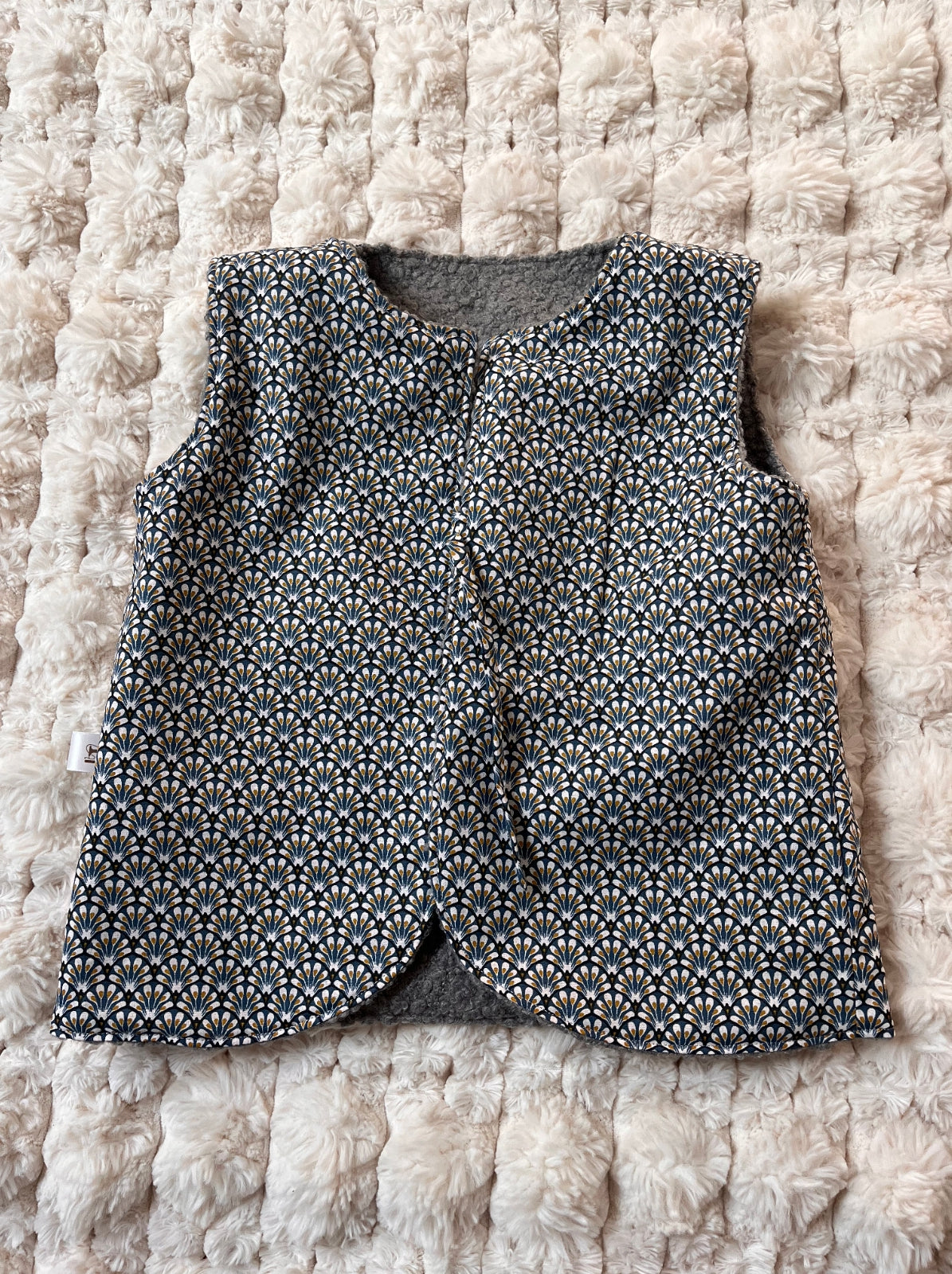 Gilet sans manche - Modèle Brigitte