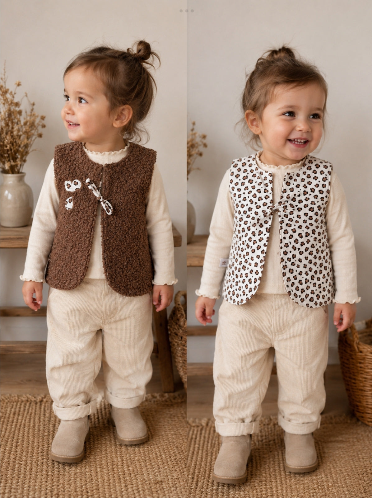 Gilet sans manche - Modèle Brigitte