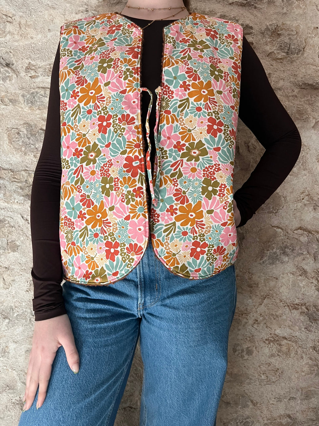 Gilet sans manche - Modèle Brigitte