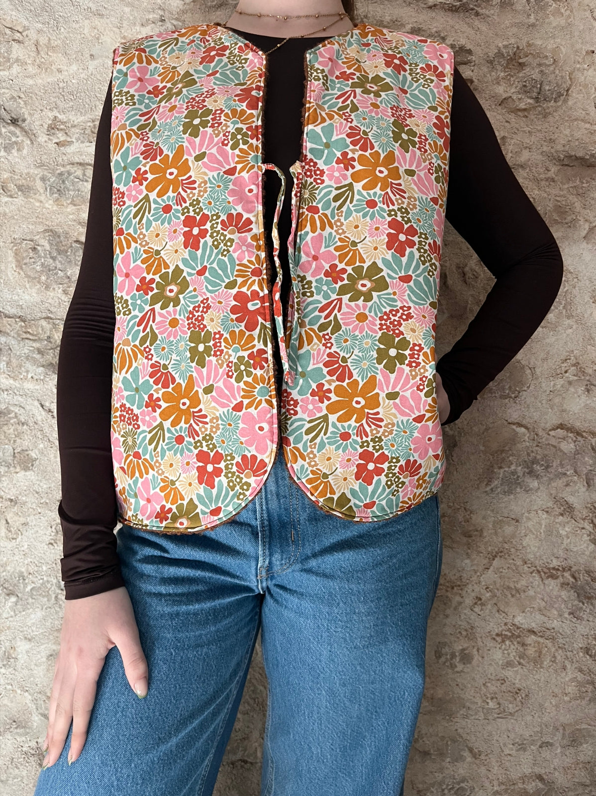 Gilet sans manche - Modèle Brigitte