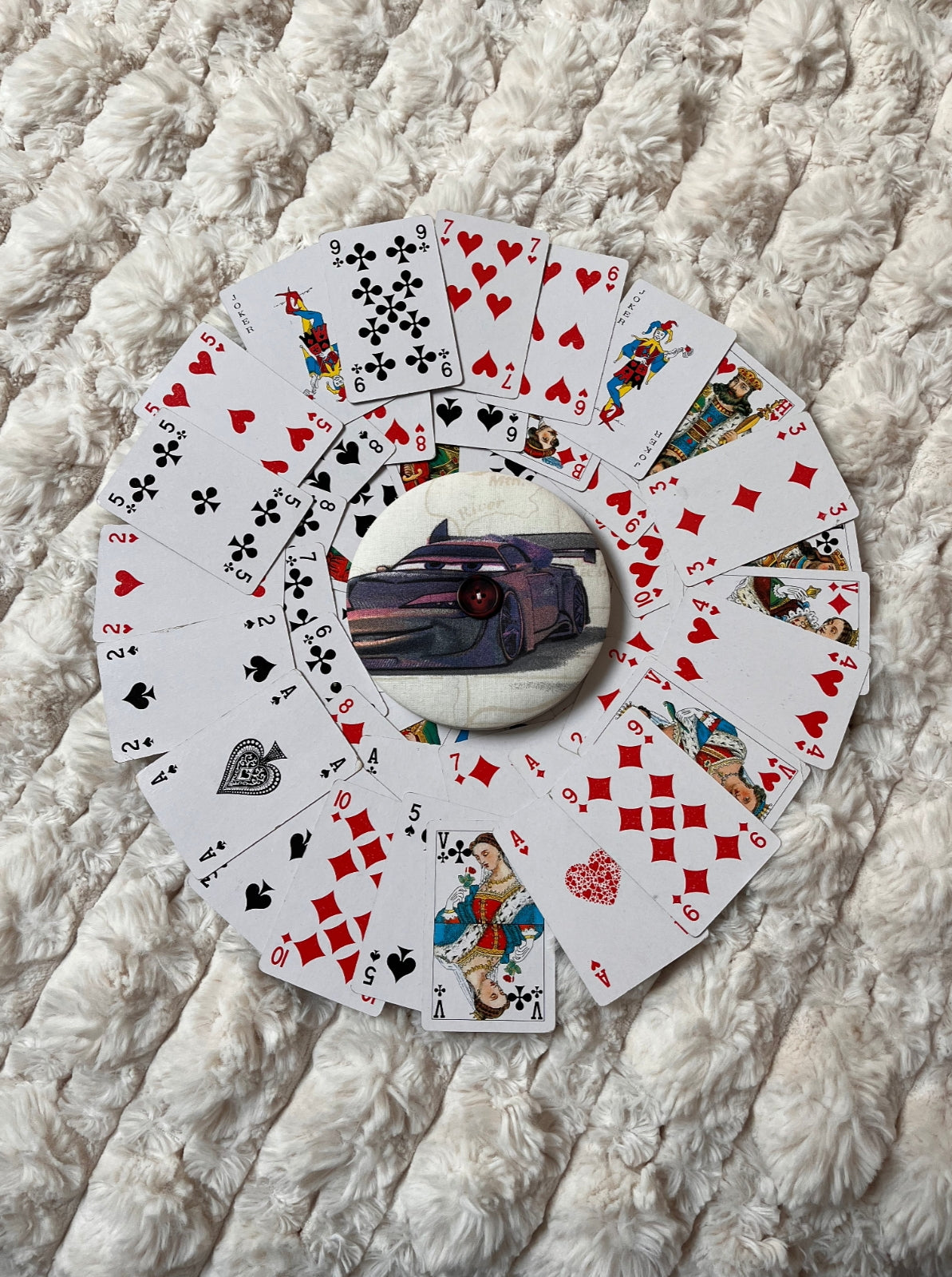 Porte cartes - Modèle Voiture