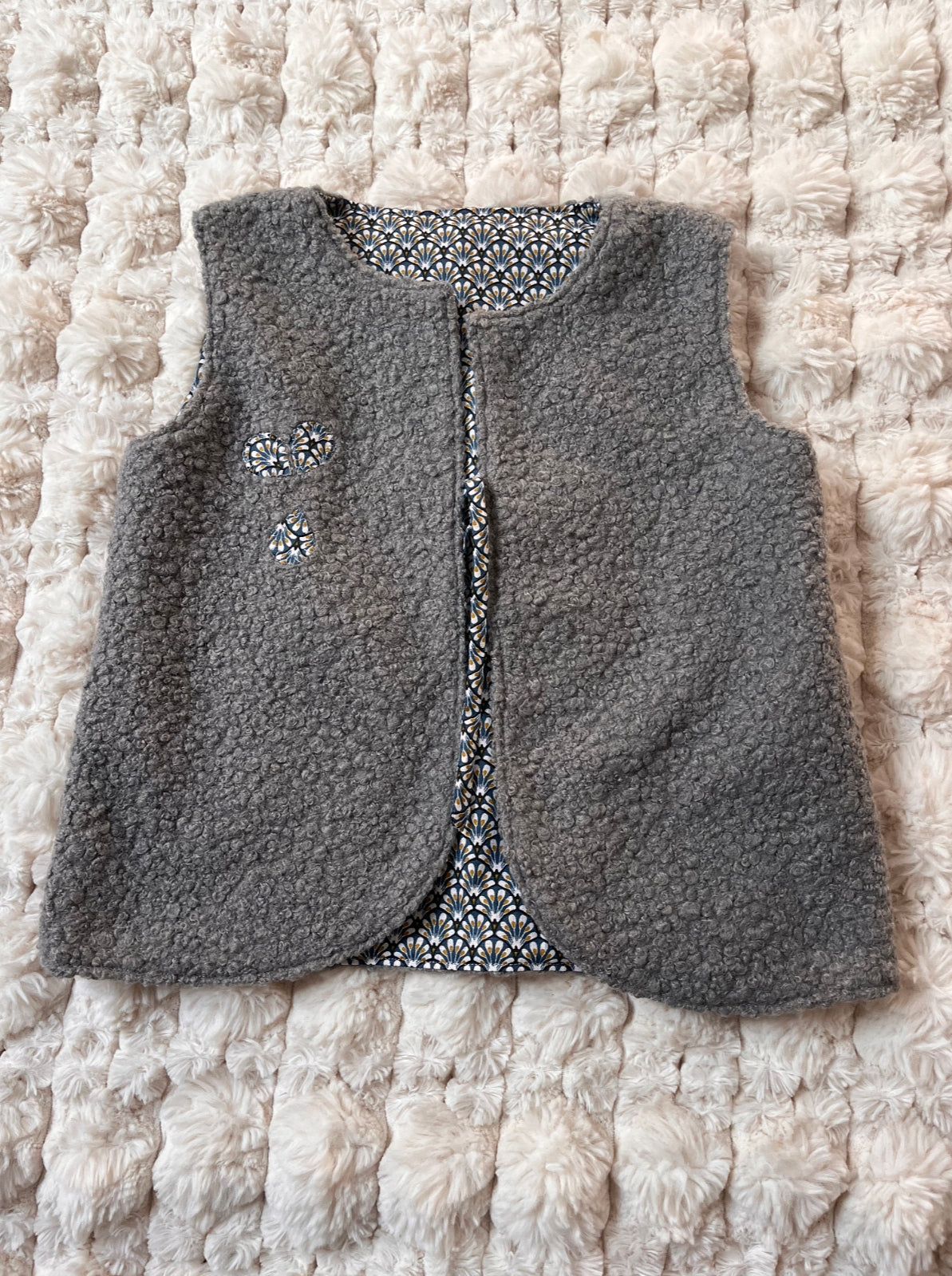 Gilet sans manche - Modèle Brigitte