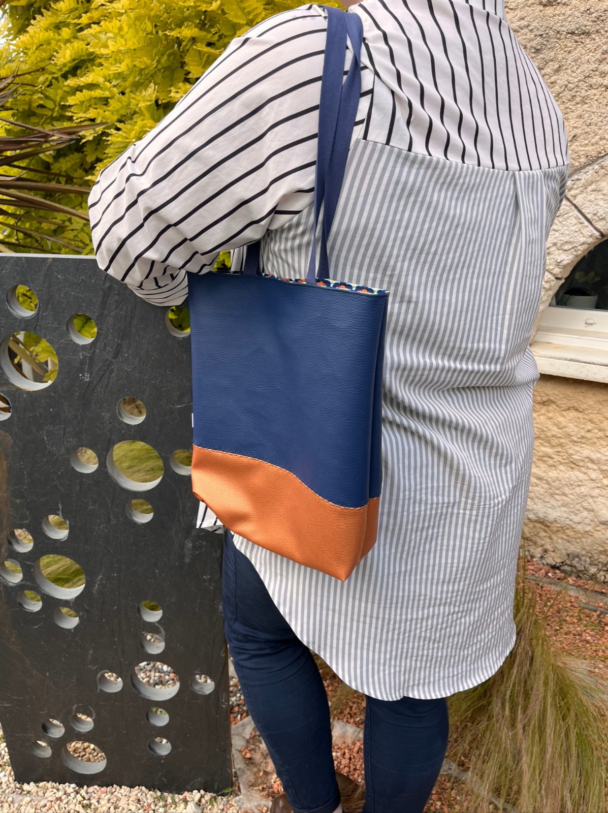 Sac tote bag - Modèle Isabeau