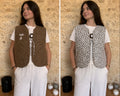 Gilet sans manche - Modèle Brigitte