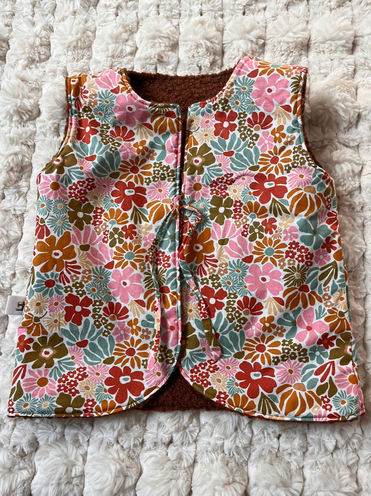 Gilet sans manche - Modèle Brigitte