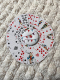 Porte cartes - Modèle géométrique