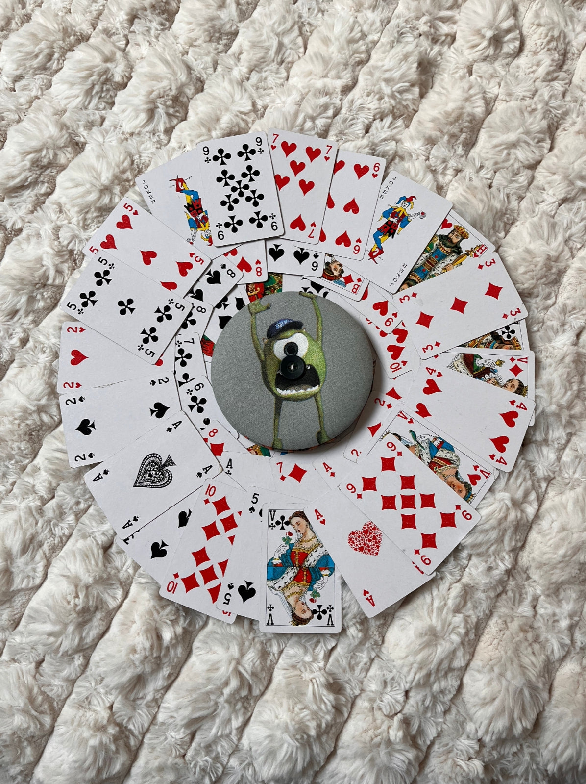 Porte cartes - Modèle Monstre et compagnie