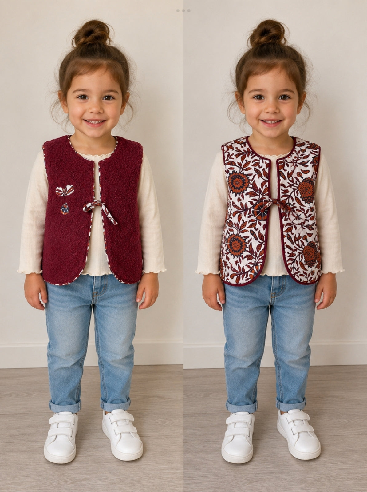 Gilet sans manche - Modèle Brigitte