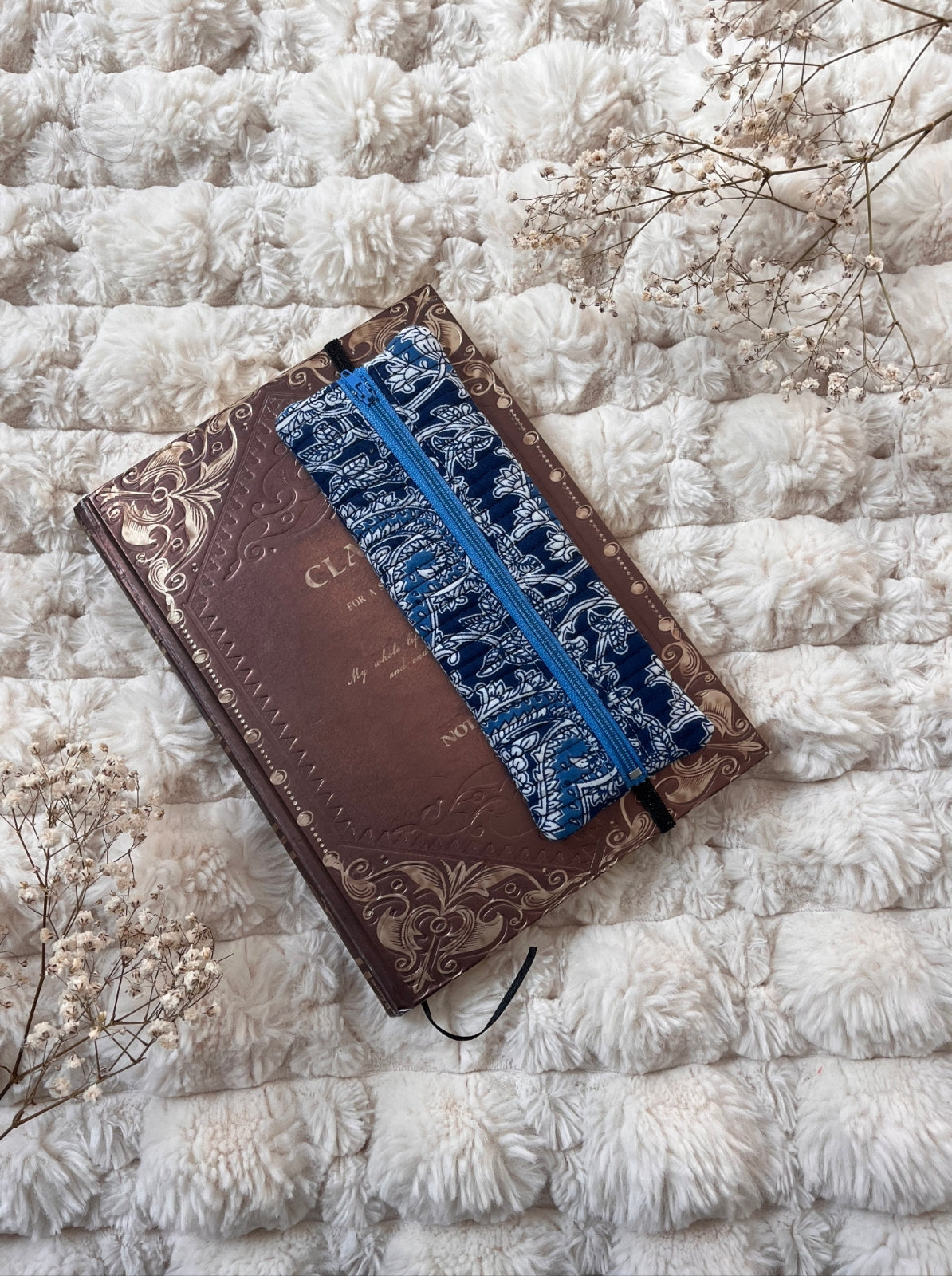 Trousse avec élastique - Modèle Marceline