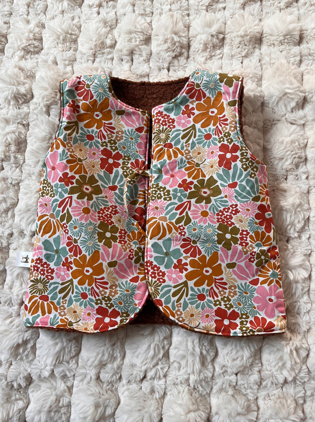 Gilet sans manche - Modèle Brigitte