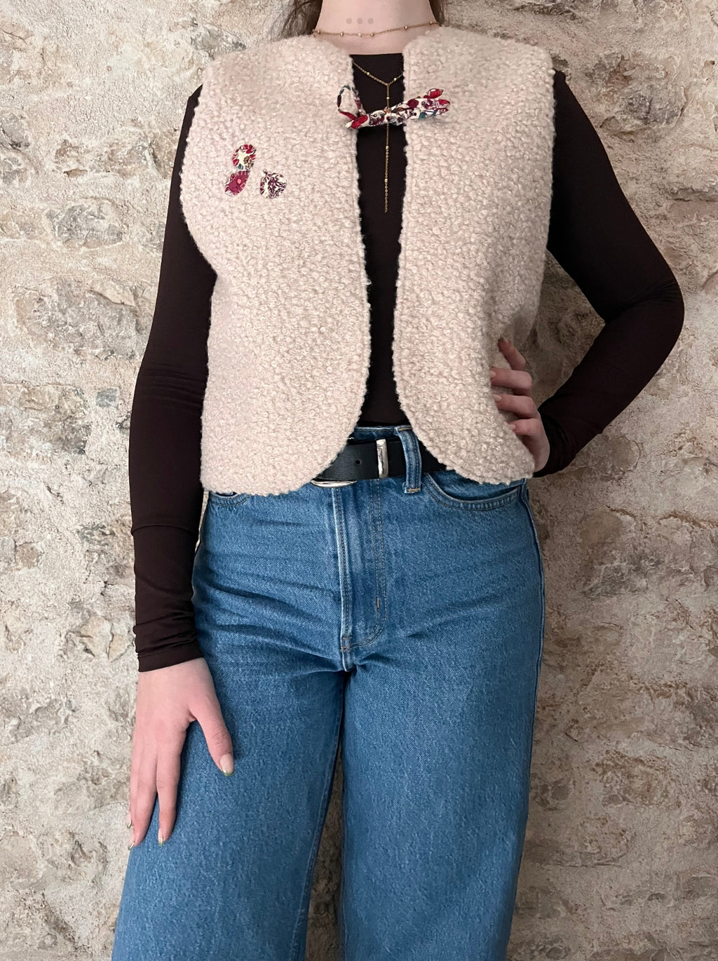 Gilet sans manche - Modèle Brigitte