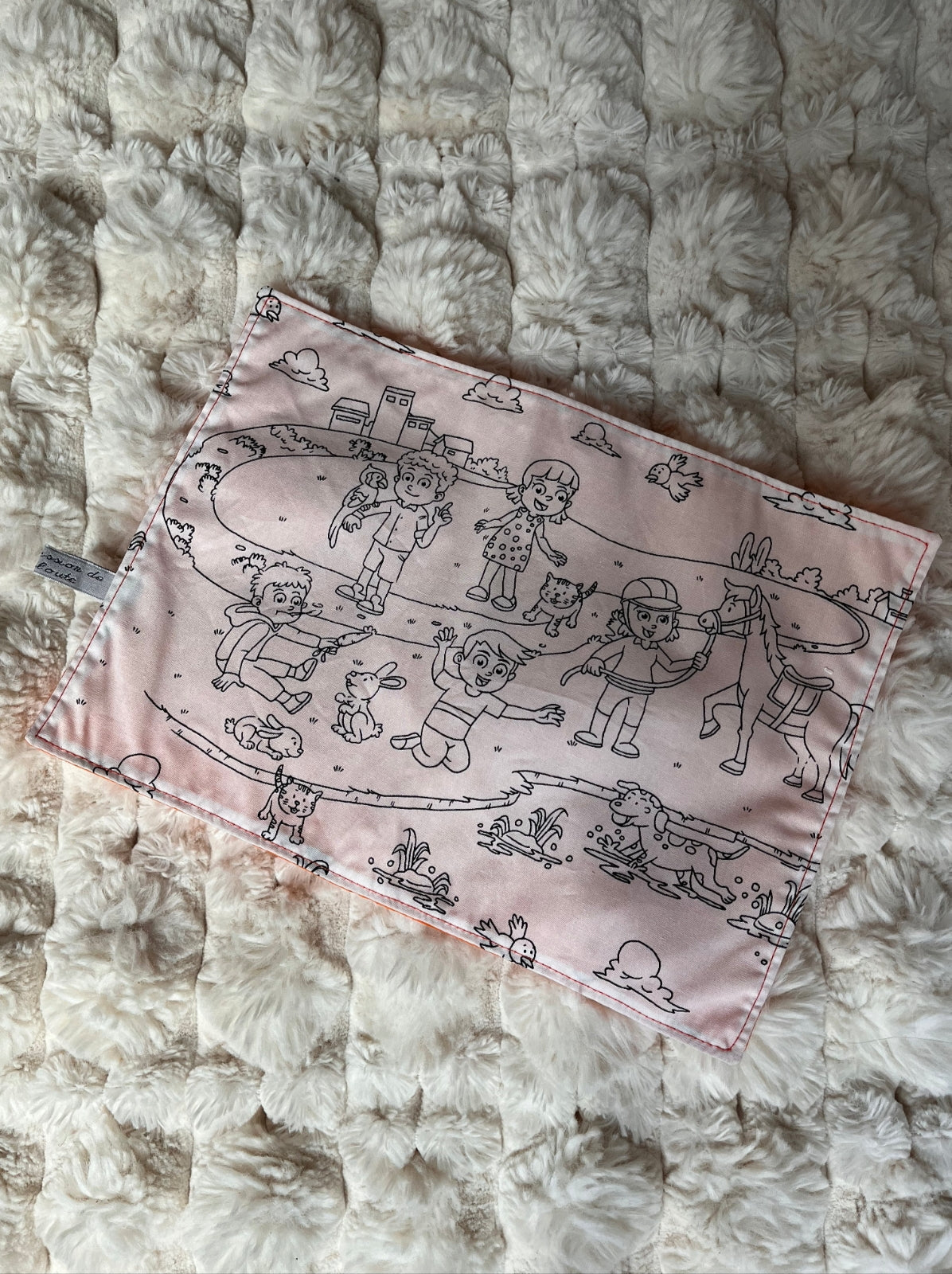 Feuille de coloriage - Modèle Imogène