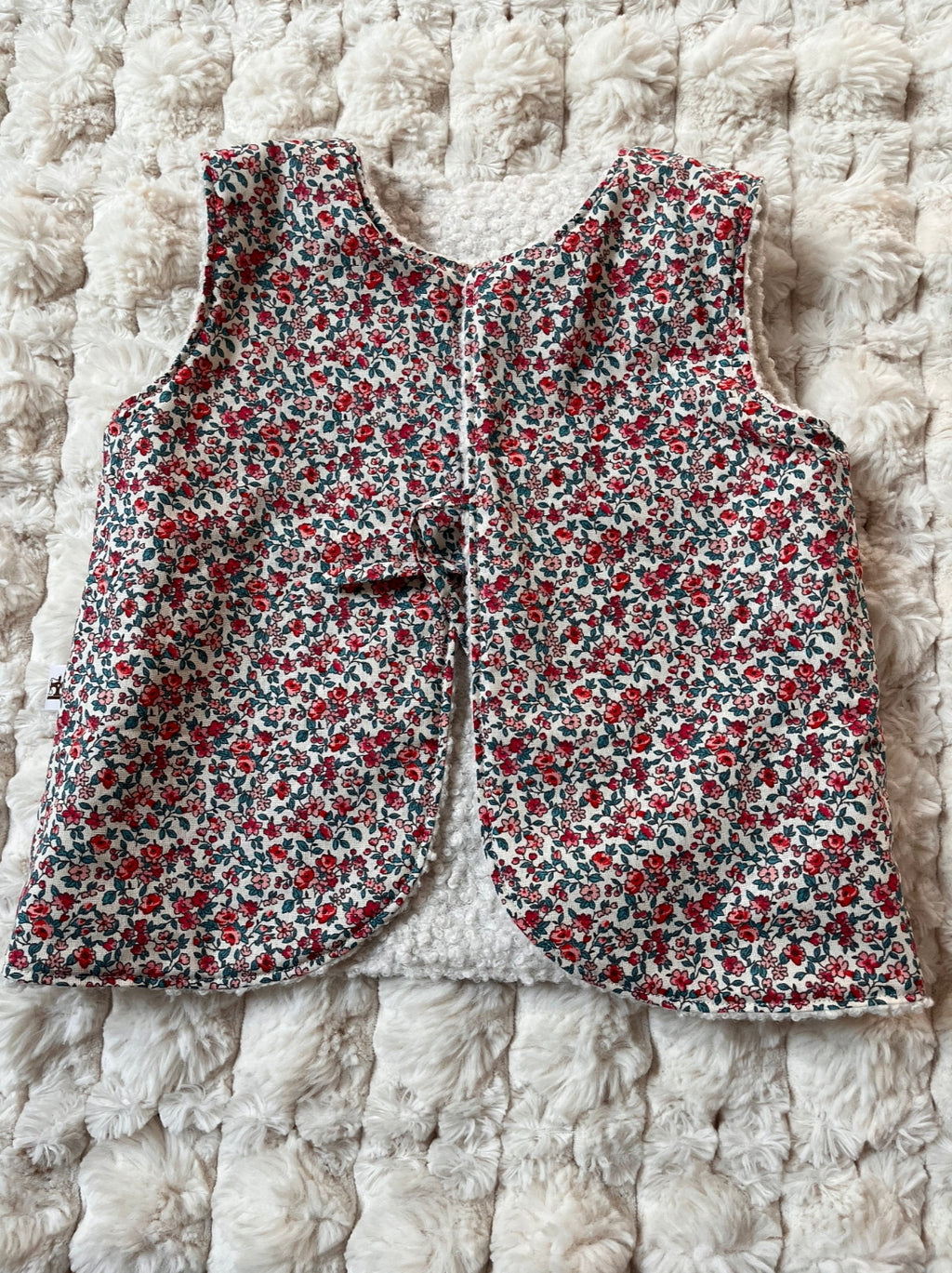 Gilet sans manche - Modèle Brigitte