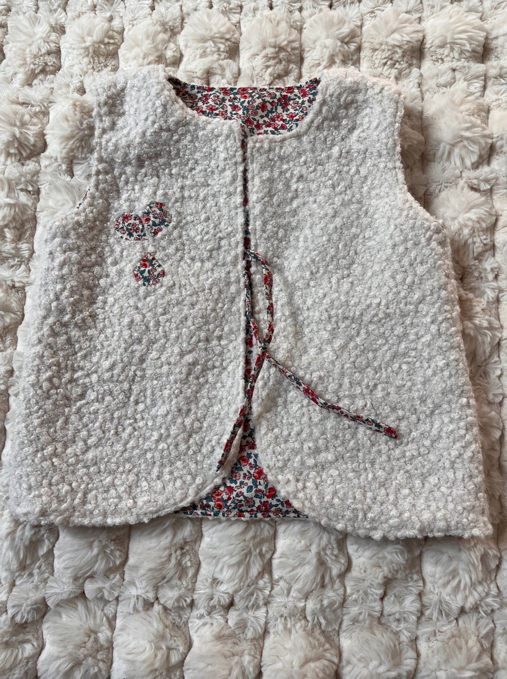 Gilet sans manche - Modèle Brigitte