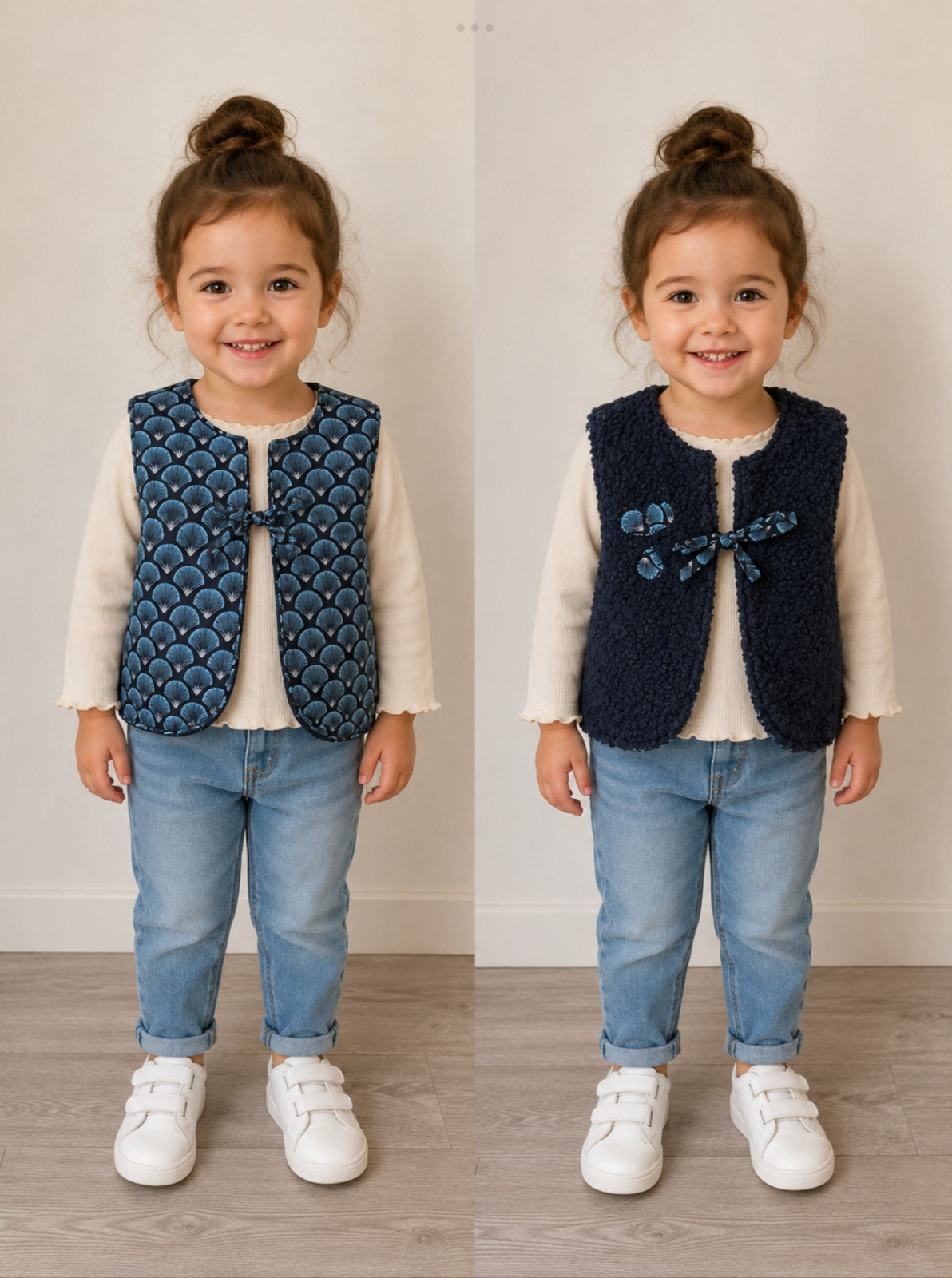 Gilet sans manche - Modèle Brigitte